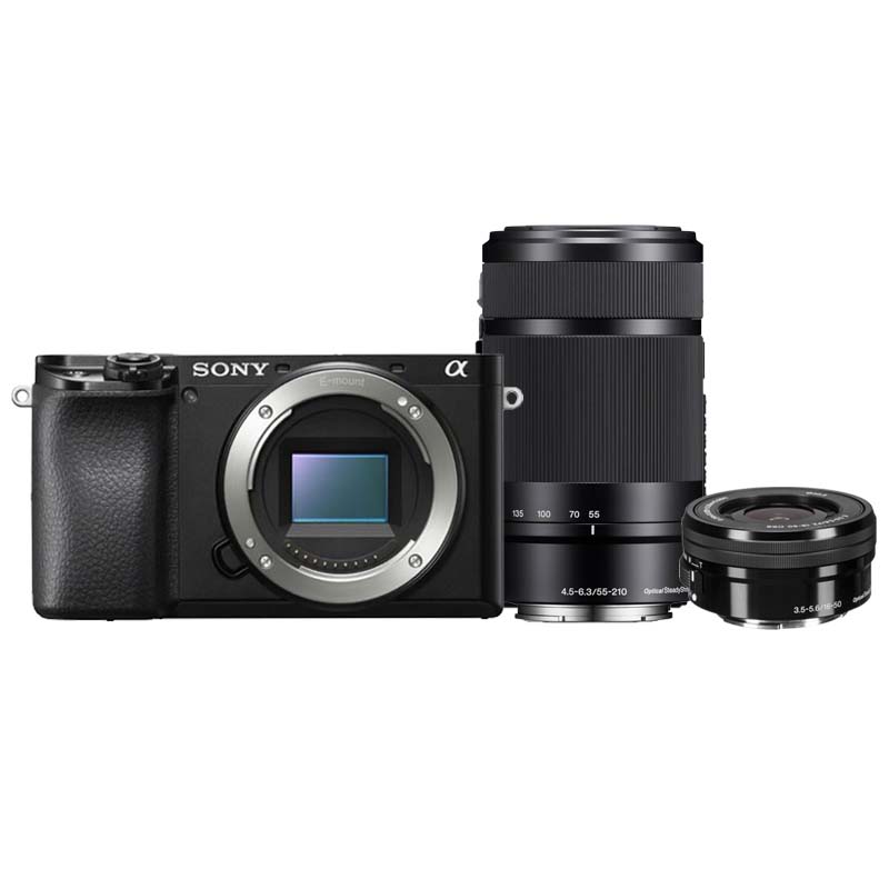 Sony A6100 + 16-50mm + 55-210mm (ILCE6100YB.CEC)